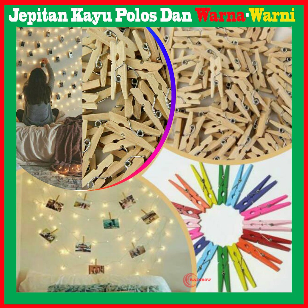 Jepitan Foto kayu Penjepit Poto Polaroid / Jepitan Untuk Foto Polaroid / Jepitan Foto Polaroid Jepit