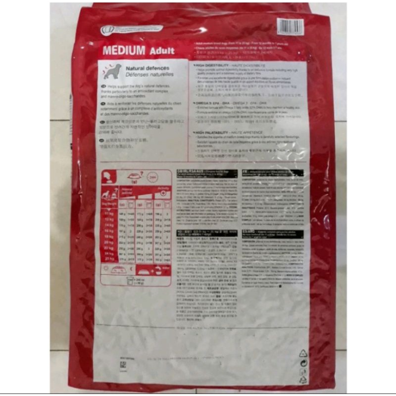 Royal Canin Medium Adult Makanan Anjing Dewasa Dry 10kg