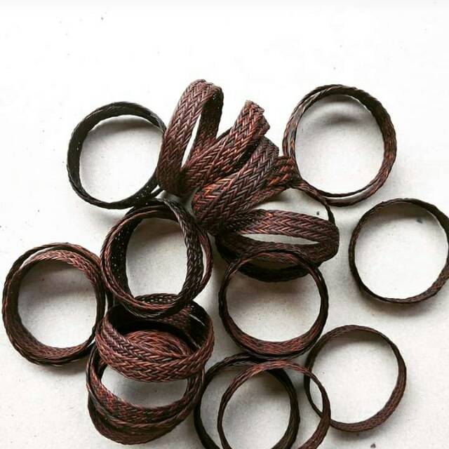 Gelang simpai gelang anyaman dayak khas kalimantan