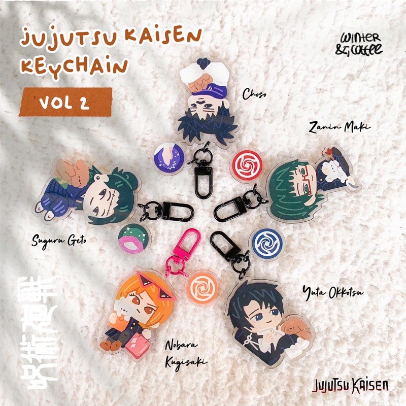 JUJUTSU KAISEN KEYCHAIN