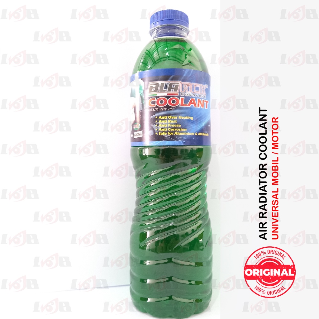 Air Radiator Coolant Botol 600ml Cairan Pendingin Motor Mobil Cooler Universal Anti Karat