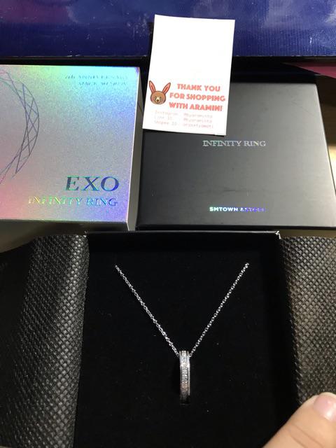 Exo 7th Anniversary Goods Infinity Ring Shopee Indonesia
