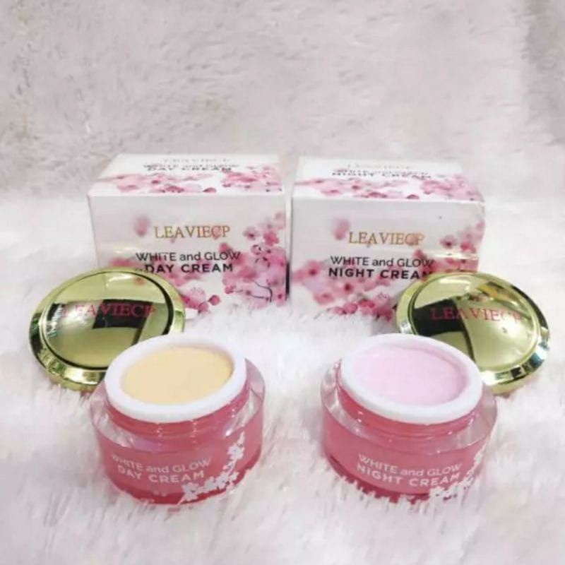 LEAVIECP WHITE and GLOW NIGHT and DAY CREAM