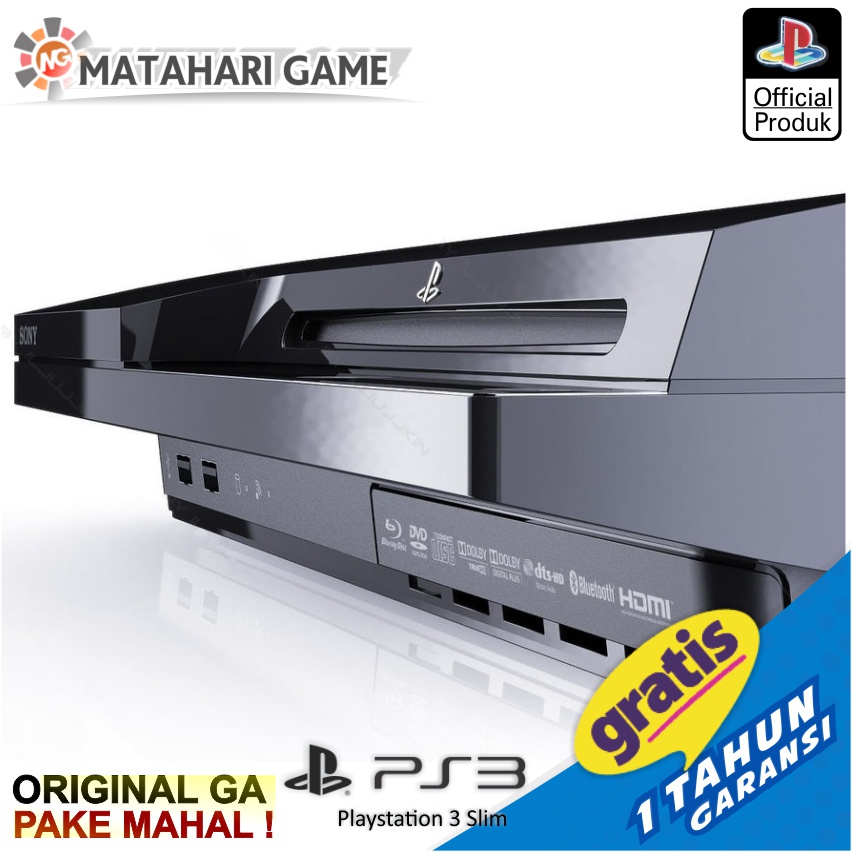 PS3 SLIM SERI 25 / SONY PLAYSTATION 3 SLIM SERI 25 ASLI SONY CFW /VOID