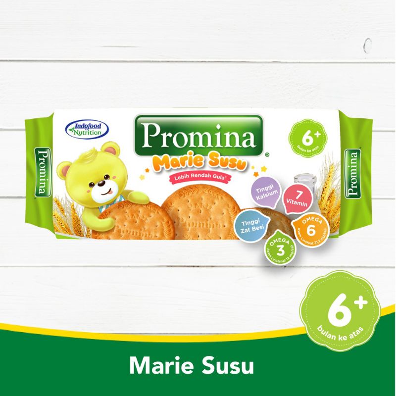 Promina Marie Susu Biskuit Marie Bayi Kemasan 150gr 6Bulan Ke Atas