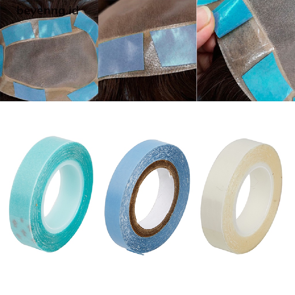 Pita Perekat Wig Ekstensi Rambut Model Sisi Ganda Ukuran 3.0 Meter