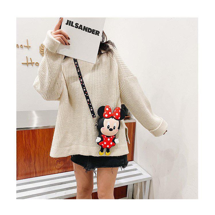 TAS SELEMPANG MICKEY MOUSE E5551 IMPORT TERMURAH