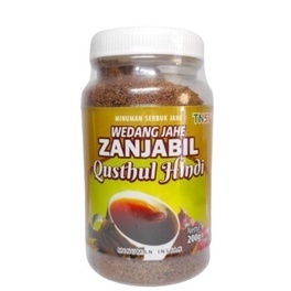 

Wedang Jahe Zanjabil Plus Qusthul Hindi 200 gram TOPLES - Minuman Serbuk Jahe Instant