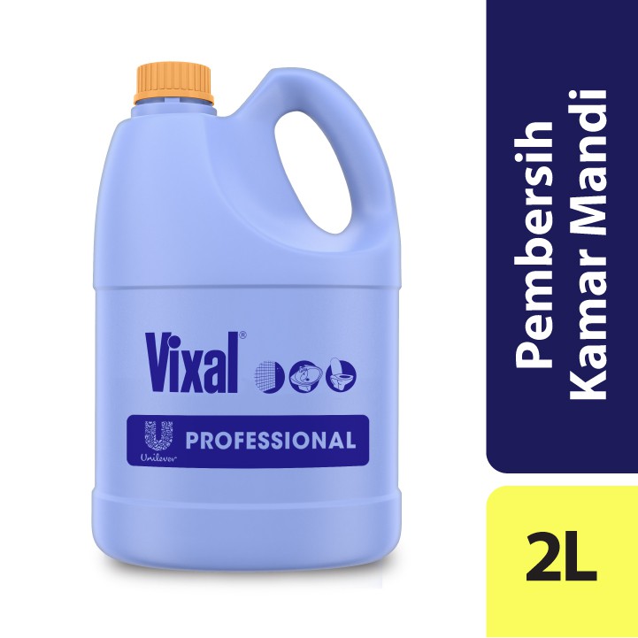 Vixal Professional Pembersih Kamar Mandi & Porselen 2 L Jerigen