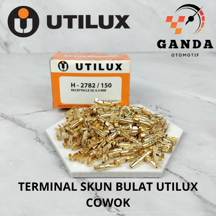 KONEKTOR COWOK / MALE TERMINAL SKUN UTILUX H-2782 ORIGINAL
