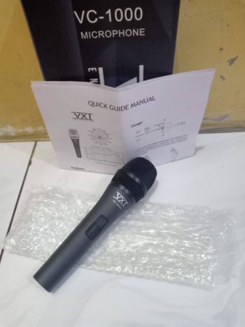 Mic bagus VXT VC-1000S on/of original