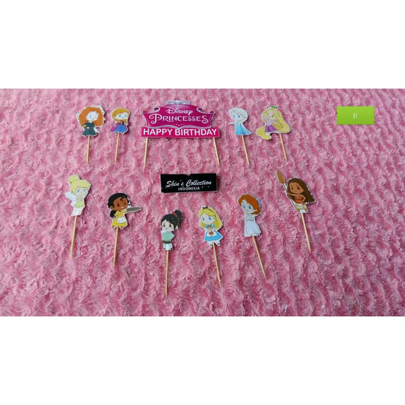 

Chibi Princess seri B 1 set isi 11 pcs