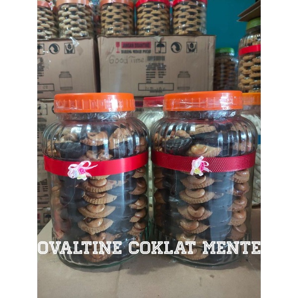 

kue lebaran ovaltin coklat mente