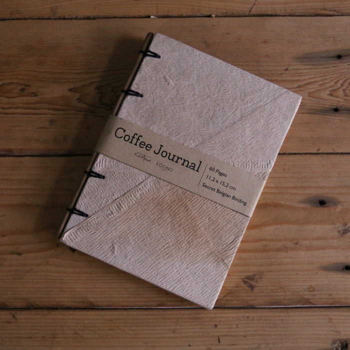 

[RESTOCK] Coffee Journal, Notebook Handmade Dari Recycle Kertas Kopi