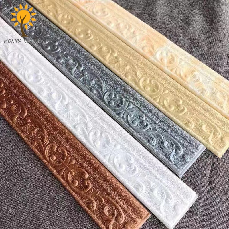   List Wallpaper Dinding Stiker Border Wallfoam 3D Sticker Dekorasi Kamar Rumah Murah 2.3M-6