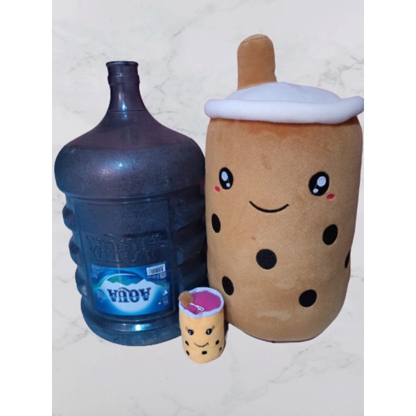boneka boba hemat boneka boba milk tea tinggi 45cm
