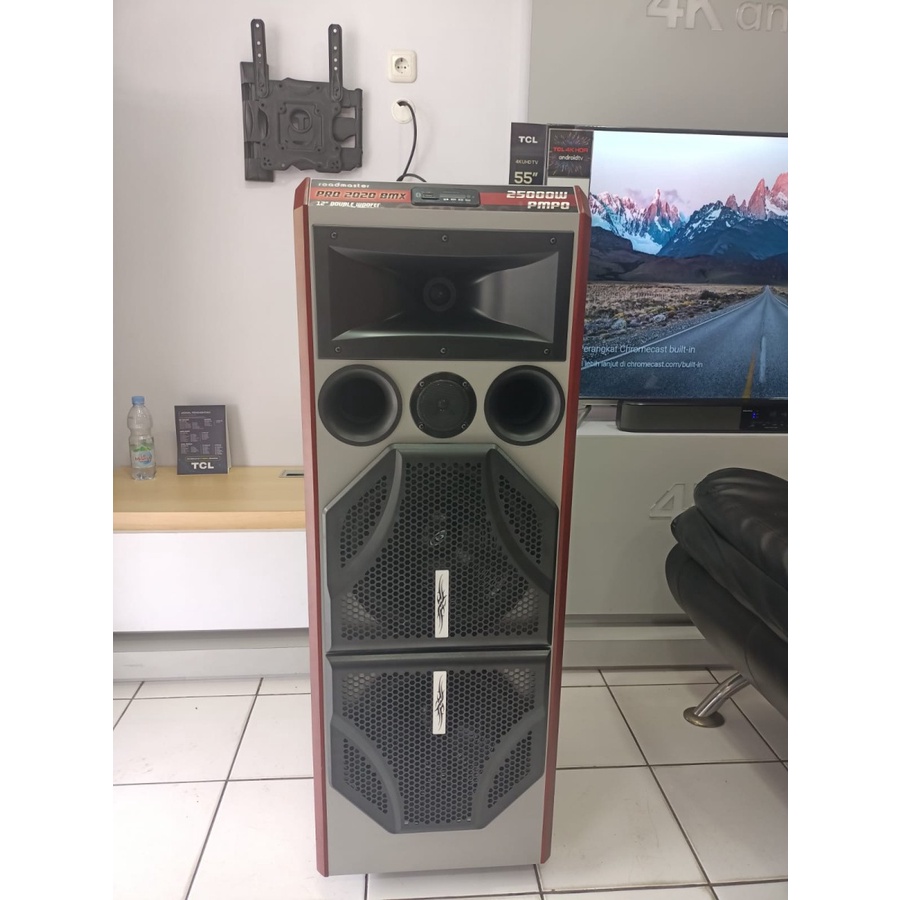 SPEAKER ROADMASTER PRO 2020 BMX - Analog Control 12'' Double Woofer