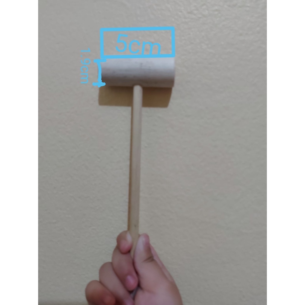 Palu pinata 1,9 cm palu pinata mini palu ulang tahun pukul pemukul Hammer pinata cake mini
