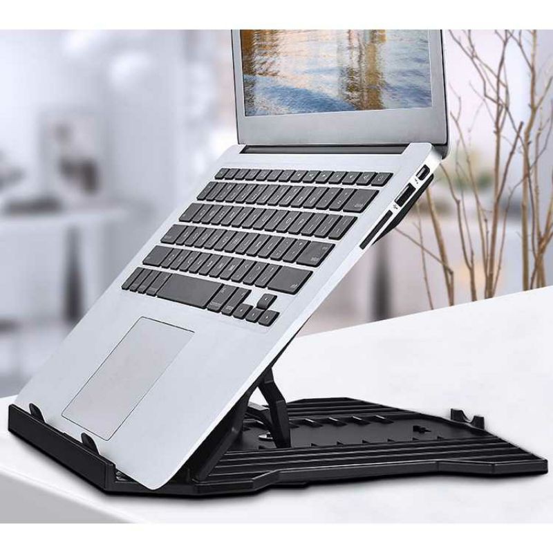 NUOXI Laptop Stand Adjustable Height Smartphone Holder