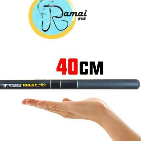 ➼ Joran Tegek Ruas Pendek Rocky Medium Fiber ▼