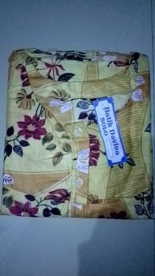 Daster Payung Busui Motif Bunga Rumput Daster Batik Bahan Rayon Solo Adem Nyaman Dipakai