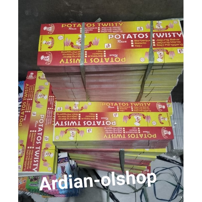 

100 LEMBAR KERTAS KENTANG | KERTAS KENTANG SPIRAL | KERTAS KENTANG ULIR | BUNGKUS KENTANG ULIR | KENTANG TORNADO | KENTANG GORENG / 100 lembar