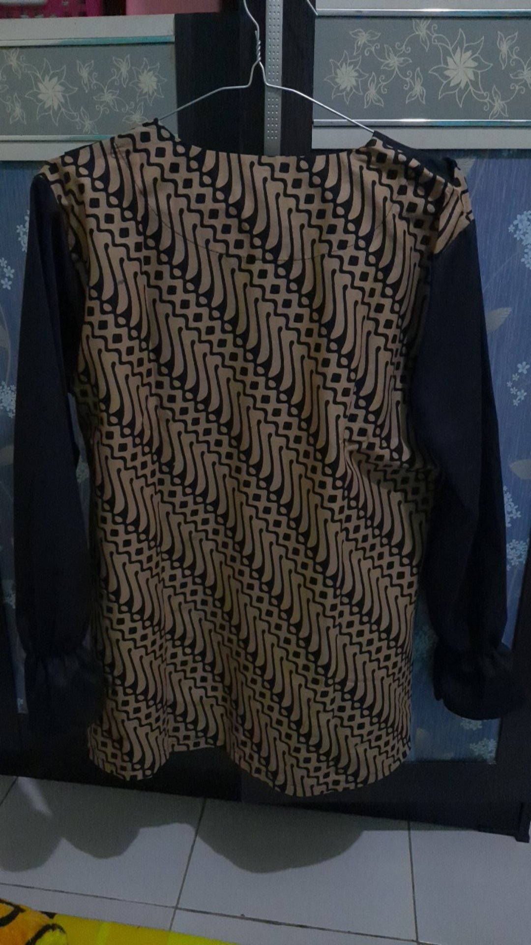 Atasan Batik Wanita Illona Black Busui 9173