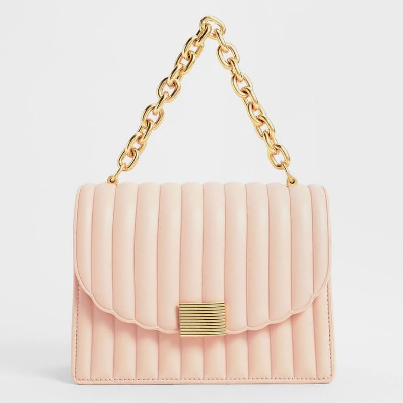 2.2 SALE | CK Brielle Panelled Chain Handle Bag