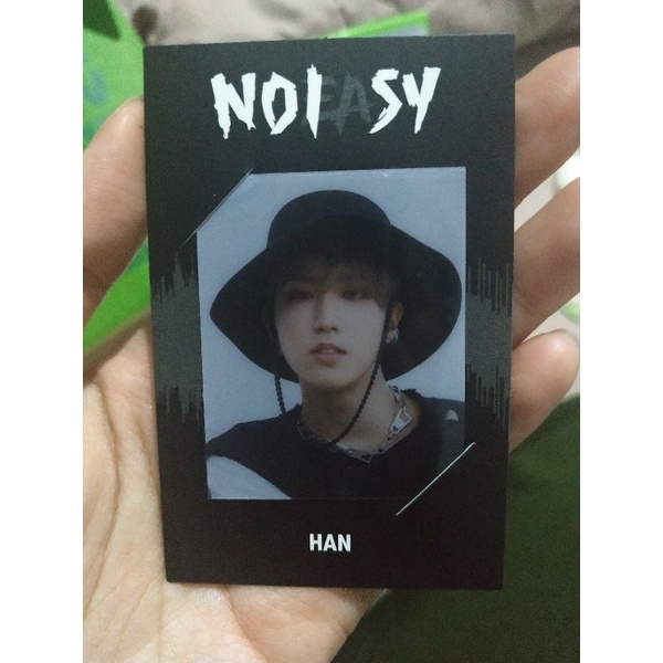 han jisung noeasy frame photocard