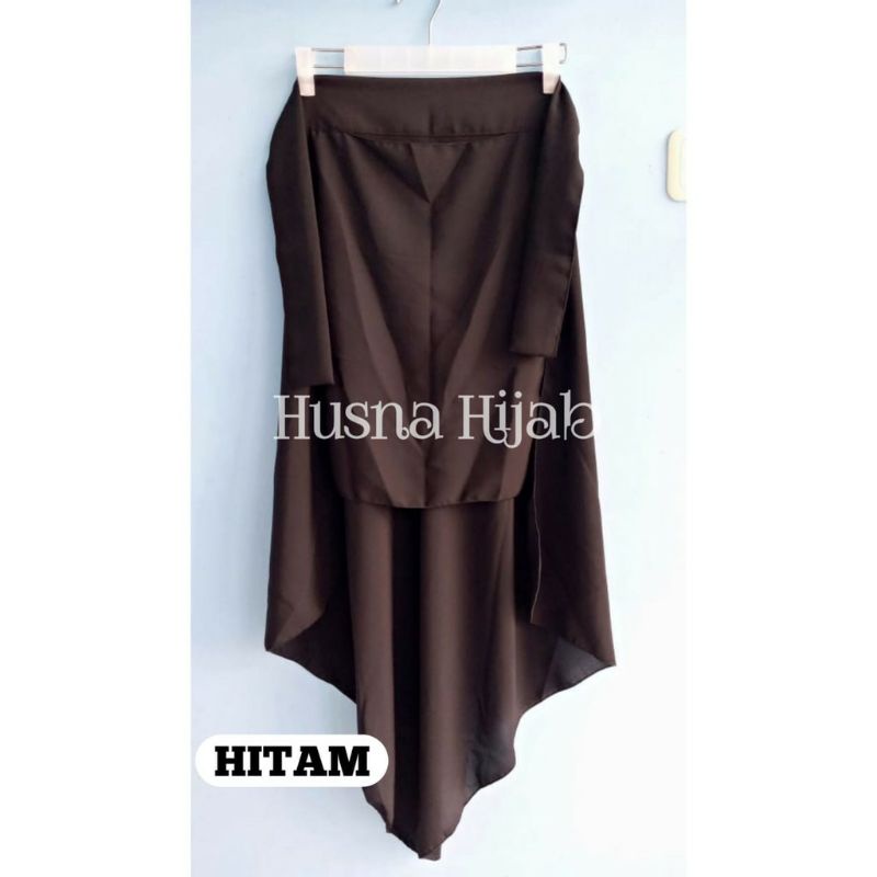 [HUSNA COLLECTION] NIQOB Yaman Long Bahan Wolfis / YAMAN LONG DEWASA / YAMAN MURAH