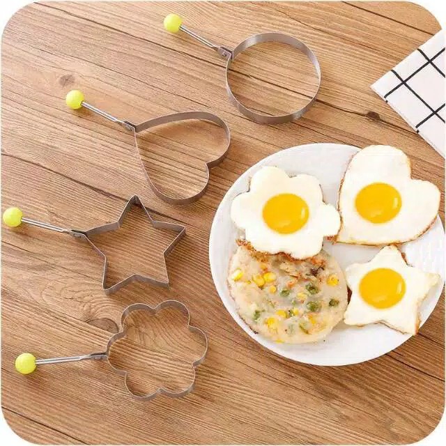 Alat Cetakan Telur Bermotif / Egg Mold - PR0121