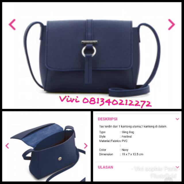 Karen  Navy Bag