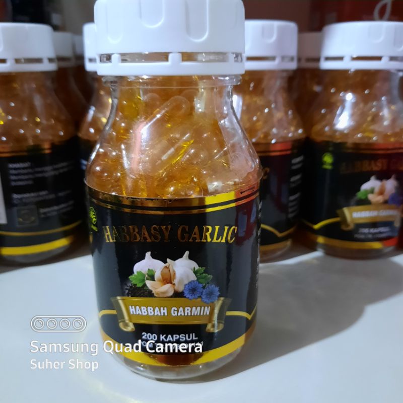 Habbatussauda Garlic Premium 200kpl Sertifikat POM TR