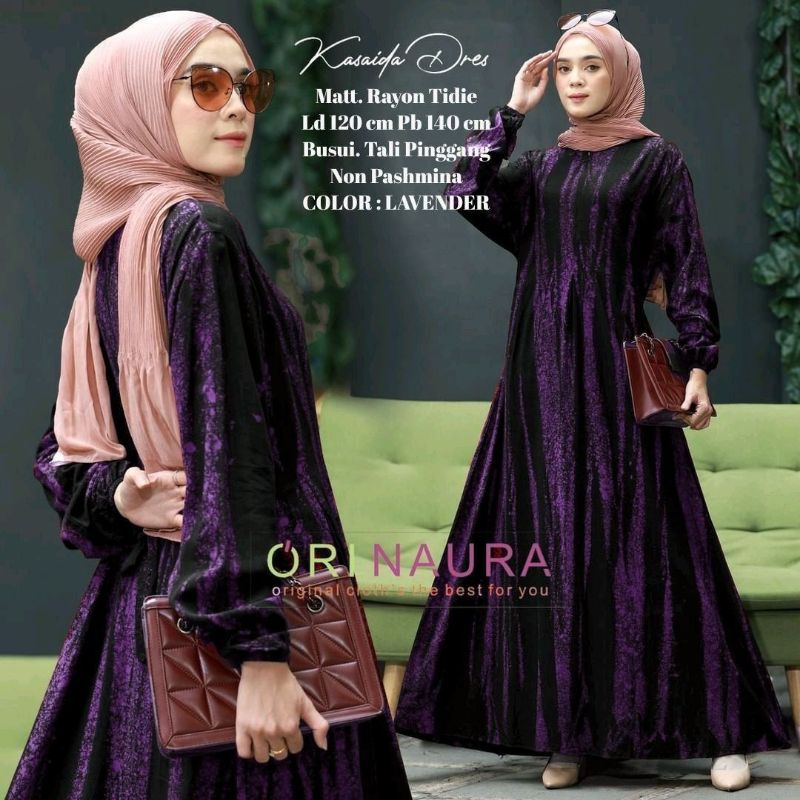 GAMIS RAYON PREMIUM| HOMEY DRESS CANDI MEKAR|GAMIS TWILL ORI