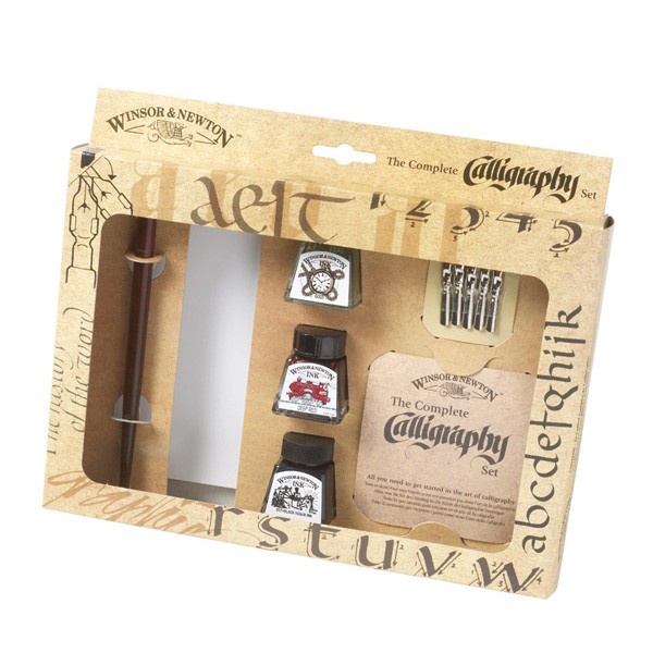 

(TERLARIS) Winsor & Newton Complete Calligraphy Set