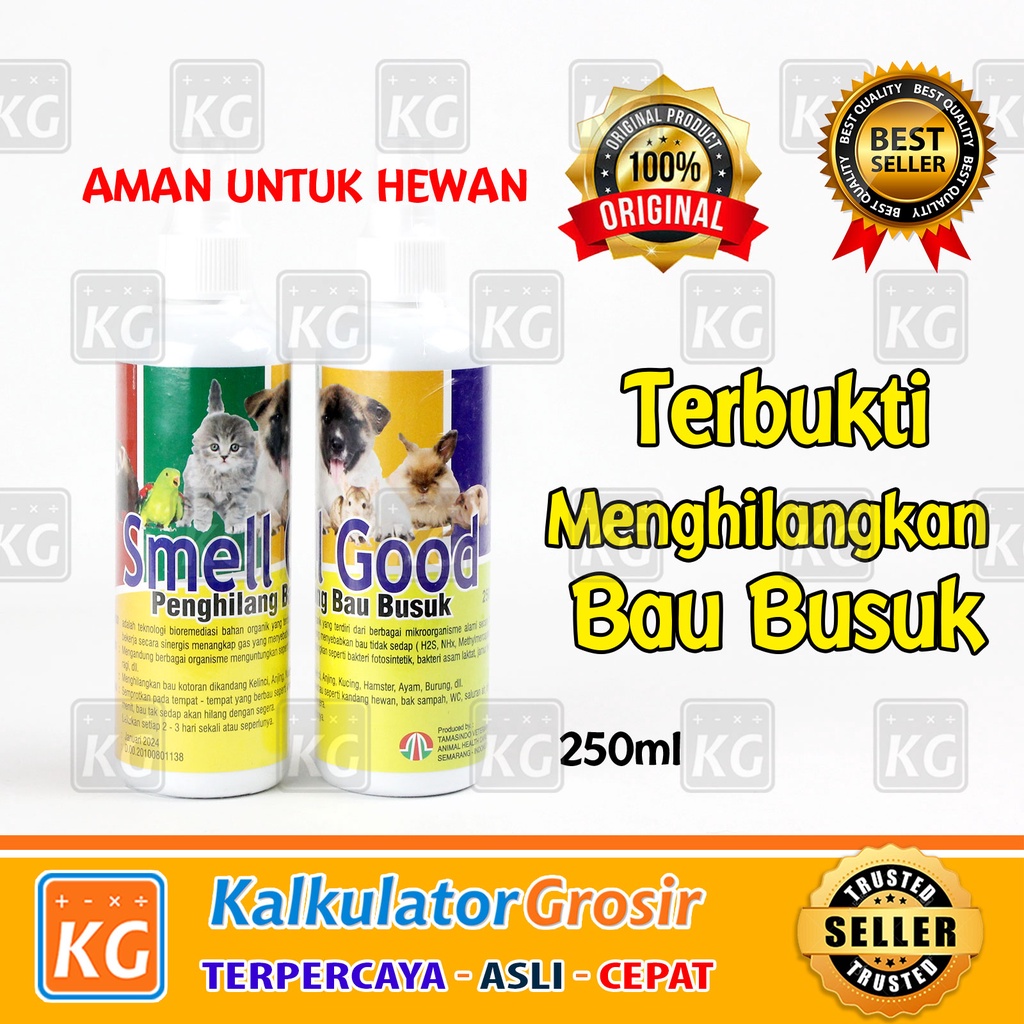 SMELL GOOD 250ml Penghilang Bau Busuk Kandang Kucing Atau Marking Kucing Smell Good Spray 250ml disinfektan