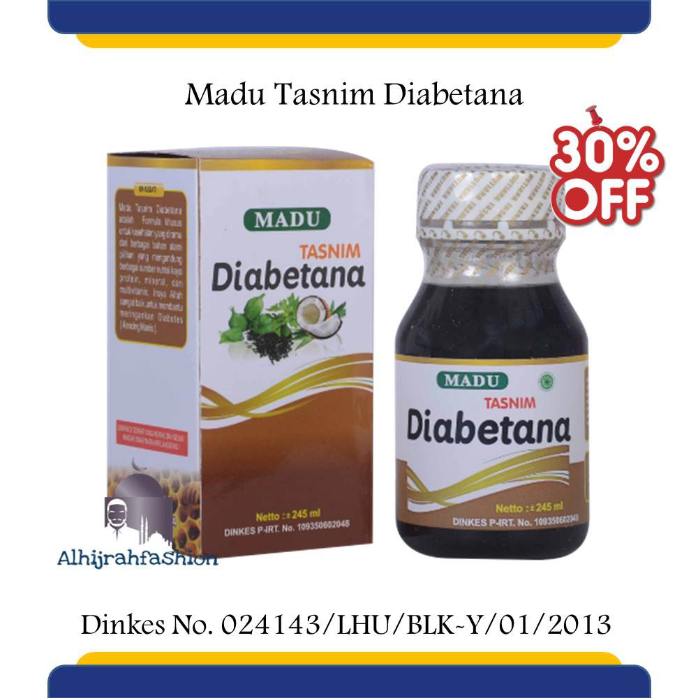 

Madu Herbal Diabetana Herbal Diabetes Kencing Manis TERLARIS