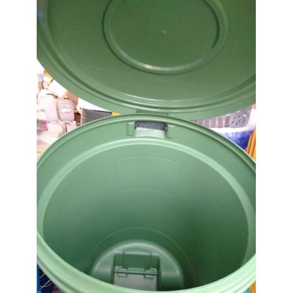 Tempat Sampah Roda 120 Liter Green Leaf