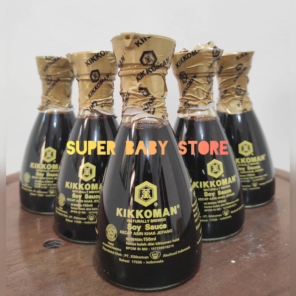 

Kikkoman Soy Sauce - Kecap Asin Khas Jepang 150 ml Dispenser HALAL
