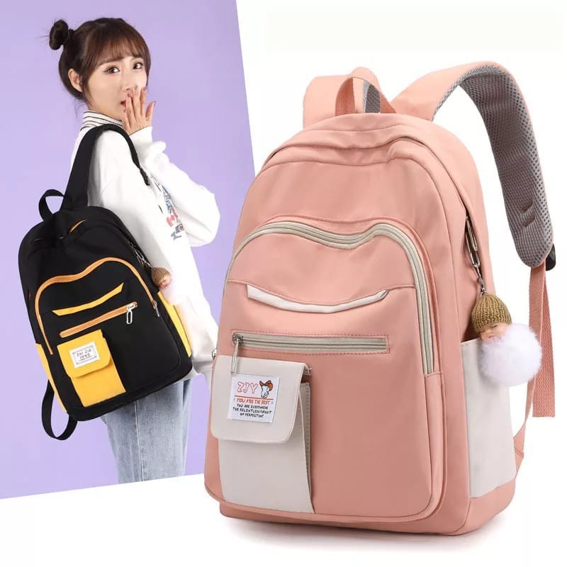 BDKR_TAS - Tas Ransel Anak Sekolah TK SD Backpack Anak Laki-laki dan Perempuan Tas Sekolah Anak TK SD