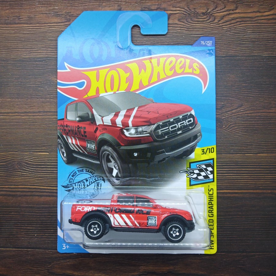 HOT WHEELS FORD RANGER RAPTOR MERAH HW SPEED GRAPHICS KADO MAINAN ANAK MINIATUR MOBIL OFF ROAD PROMO