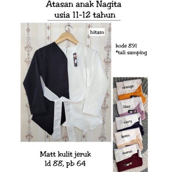 Atasan anak perempuan model nagita ll Atasan usia 11-12 tahun ll Atasan wanita ll Pakaian wanita ll 