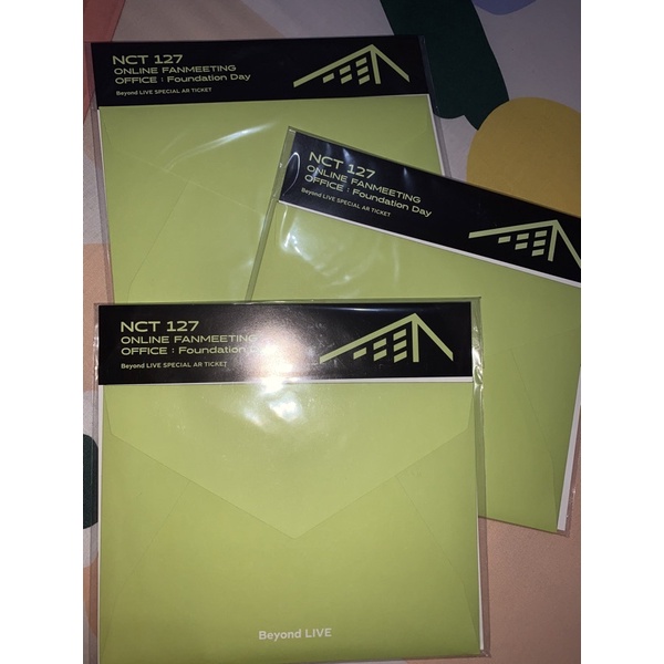 AR Fanmeeting NCT 127 (Taeil, Taeyong, Mark) Fullset Unsealed + PC