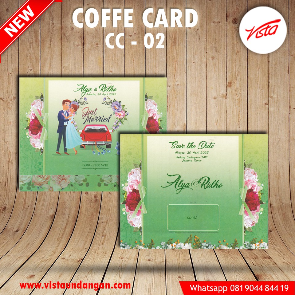 

Undangn blanko nikah coffe card 02 DIY Print lubuk sikaping harga ukuran plastik
