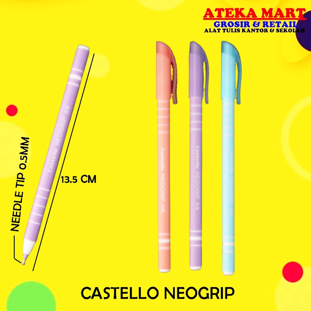 

[PCS] STANDARD CASTELLO PEN NEOGRIP