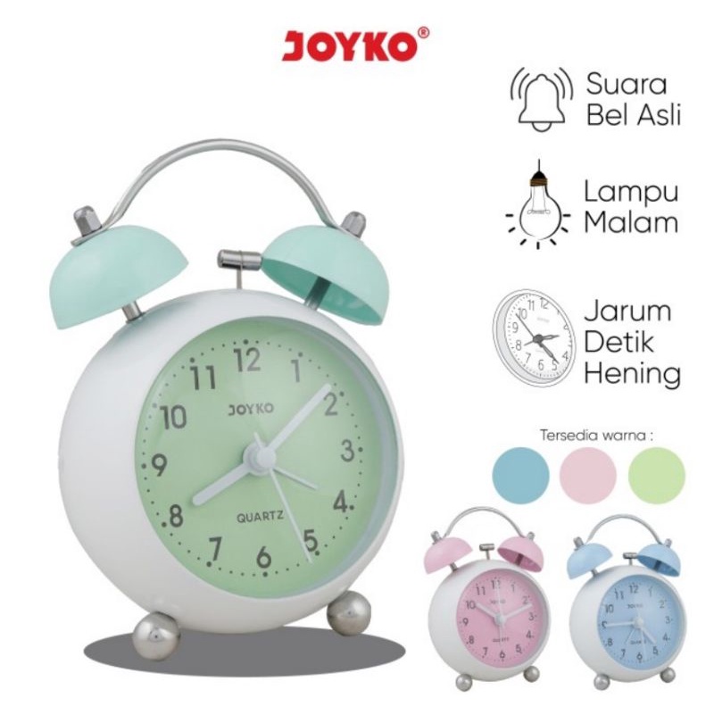 Jam Beker Dering Beker Alarm Clock Joyko ALCL-606