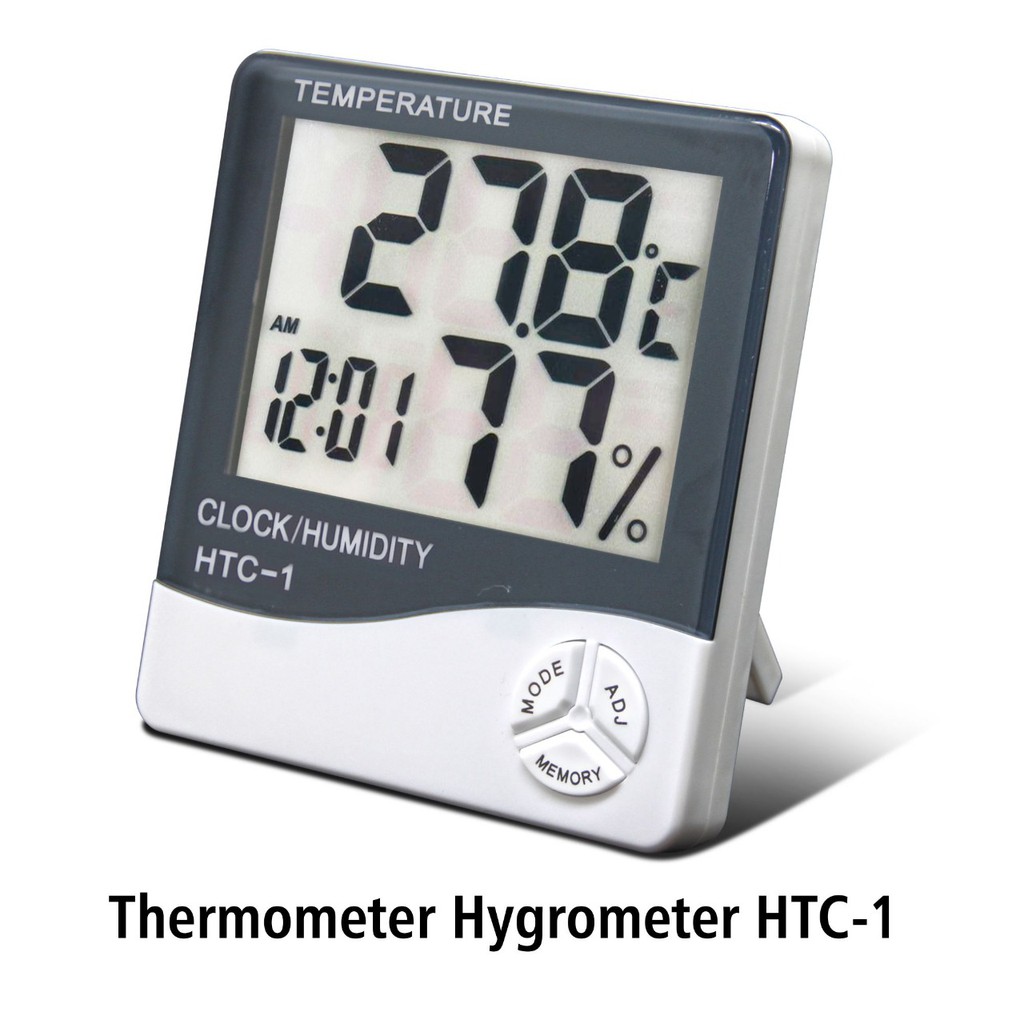 HTC 1 OneMed Thermometer Digital Hygrometer Shopee Indonesia