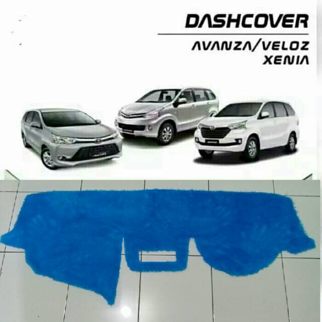 [BISA COD] AKSESORIS COVER DASHBOARD MOBIL ALL NEW AVANZA VELOZ / XENIA [BULU RASFUR] 2011_2018