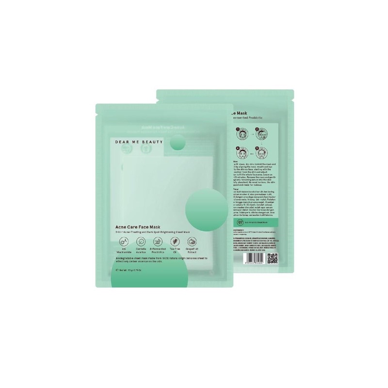 Dear Me Beauty Acne | Brightening Face Mask