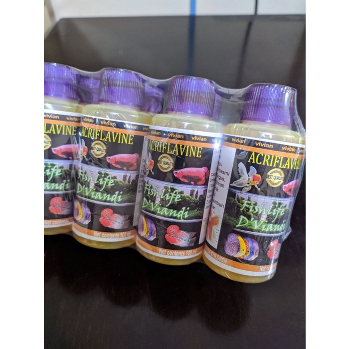Obat Kuning Ikan Hias Arcriflavine Plus Vivian